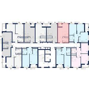 1-к квартира, вторичка, 25м2, 13/22 этаж
