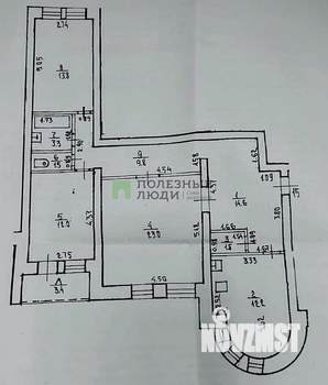 3-к квартира, вторичка, 95м2, 4/9 этаж