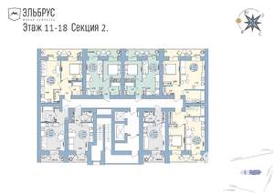 2-к квартира, вторичка, 43м2, 13/20 этаж