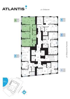 4-к квартира, вторичка, 95м2, 18/32 этаж