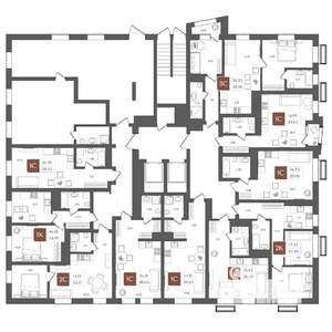 1-к квартира, вторичка, 30м2, 2/21 этаж