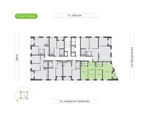 3-к квартира, вторичка, 89м2, 9/25 этаж