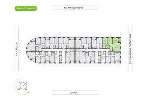 3-к квартира, вторичка, 85м2, 9/25 этаж