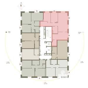 3-к квартира, вторичка, 85м2, 4/10 этаж