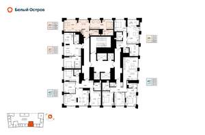 2-к квартира, вторичка, 52м2, 28/31 этаж