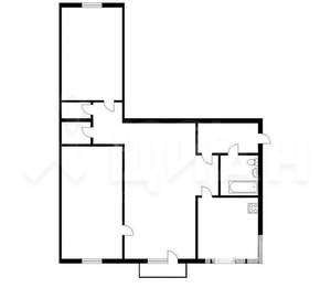 3-к квартира, вторичка, 67м2, 9/9 этаж