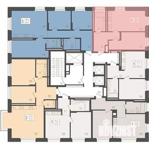 1-к квартира, вторичка, 50м2, 10/23 этаж