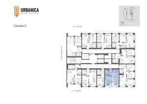 2-к квартира, вторичка, 45м2, 17/32 этаж