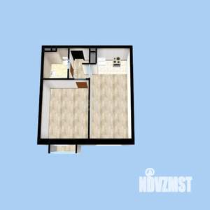 2-к квартира, вторичка, 44м2, 4/24 этаж
