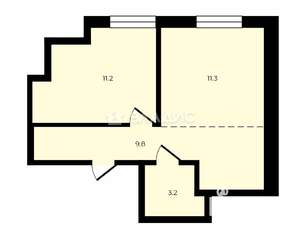 1-к квартира, вторичка, 36м2, 2/27 этаж