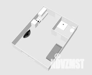 Студия квартира, вторичка, 14м2, 1/5 этаж