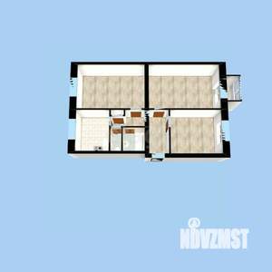 3-к квартира, вторичка, 79м2, 3/4 этаж