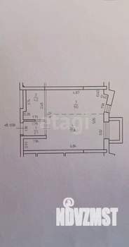 1-к квартира, вторичка, 45м2, 2/9 этаж