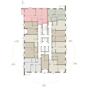 3-к квартира, вторичка, 82м2, 8/25 этаж