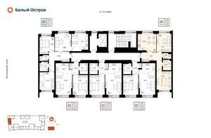 2-к квартира, вторичка, 51м2, 4/5 этаж