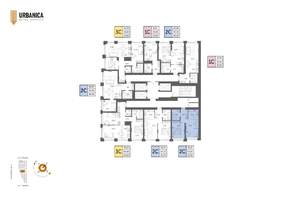 2-к квартира, вторичка, 43м2, 18/32 этаж