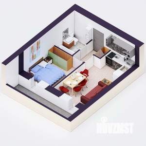 1-к квартира, вторичка, 32м2, 16/20 этаж