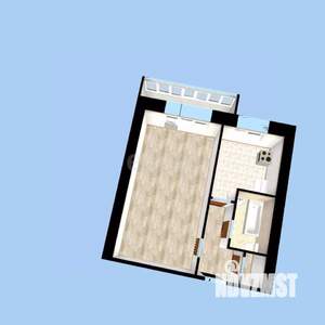 1-к квартира, вторичка, 34м2, 4/9 этаж