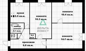 3-к квартира, вторичка, 52м2, 1/5 этаж
