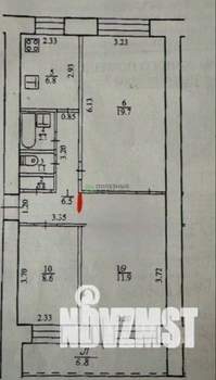 3-к квартира, вторичка, 63м2, 6/9 этаж