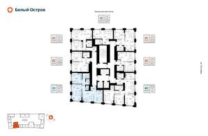 3-к квартира, вторичка, 64м2, 19/23 этаж
