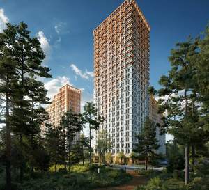 2-к квартира, строящийся дом, 60м2, 12/29 этаж