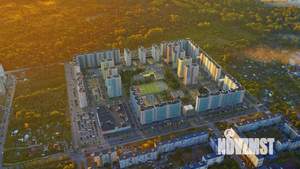 1-к квартира, строящийся дом, 33м2, 22/27 этаж