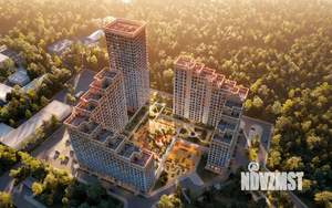 2-к квартира, строящийся дом, 54м2, 2/27 этаж