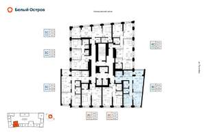 3-к квартира, вторичка, 74м2, 6/23 этаж