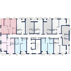 2-к квартира, вторичка, 43м2, 4/22 этаж