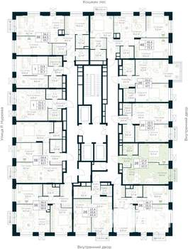 1-к квартира, вторичка, 42м2, 30/30 этаж