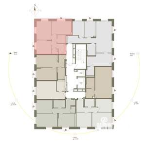 2-к квартира, вторичка, 56м2, 2/10 этаж