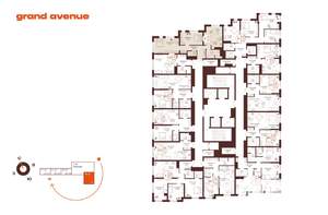 2-к квартира, вторичка, 62м2, 14/32 этаж