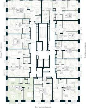2-к квартира, вторичка, 59м2, 10/30 этаж