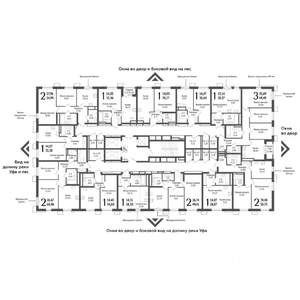 3-к квартира, вторичка, 69м2, 17/25 этаж