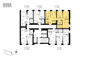 4-к квартира, вторичка, 95м2, 23/25 этаж