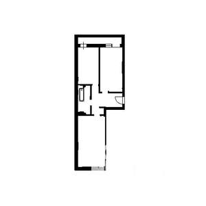 2-к квартира, вторичка, 56м2, 19/24 этаж