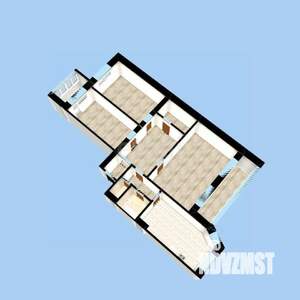 3-к квартира, вторичка, 108м2, 2/12 этаж