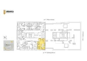 3-к квартира, вторичка, 55м2, 23/32 этаж