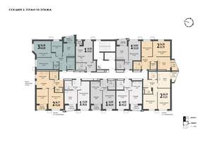 2-к квартира, вторичка, 57м2, 10/21 этаж