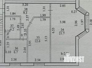 2-к квартира, вторичка, 55м2, 2/3 этаж