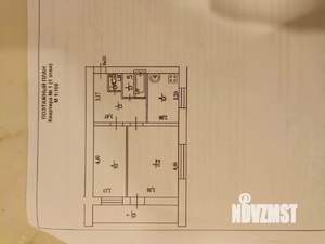2-к квартира, вторичка, 48м2, 1/4 этаж
