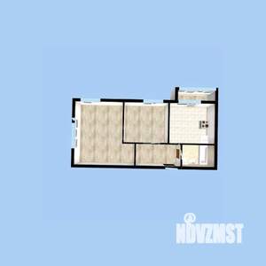 2-к квартира, вторичка, 45м2, 14/18 этаж