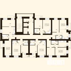 2-к квартира, вторичка, 51м2, 12/17 этаж