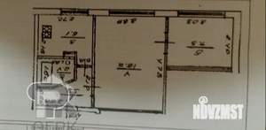 2-к квартира, вторичка, 36м2, 1/5 этаж