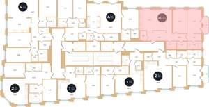 3-к квартира, вторичка, 103м2, 6/7 этаж