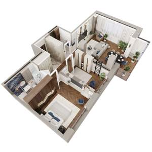 2-к квартира, вторичка, 78м2, 12/23 этаж