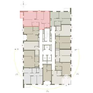 3-к квартира, вторичка, 82м2, 6/25 этаж