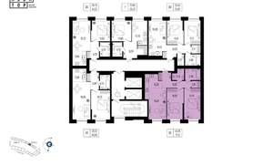 3-к квартира, вторичка, 71м2, 3/13 этаж
