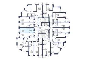 Студия квартира, строящийся дом, 26м2, 33/34 этаж